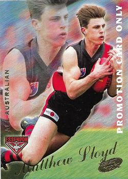 2000 Select AFL Millennium - Promos #9 Matthew Lloyd Front
